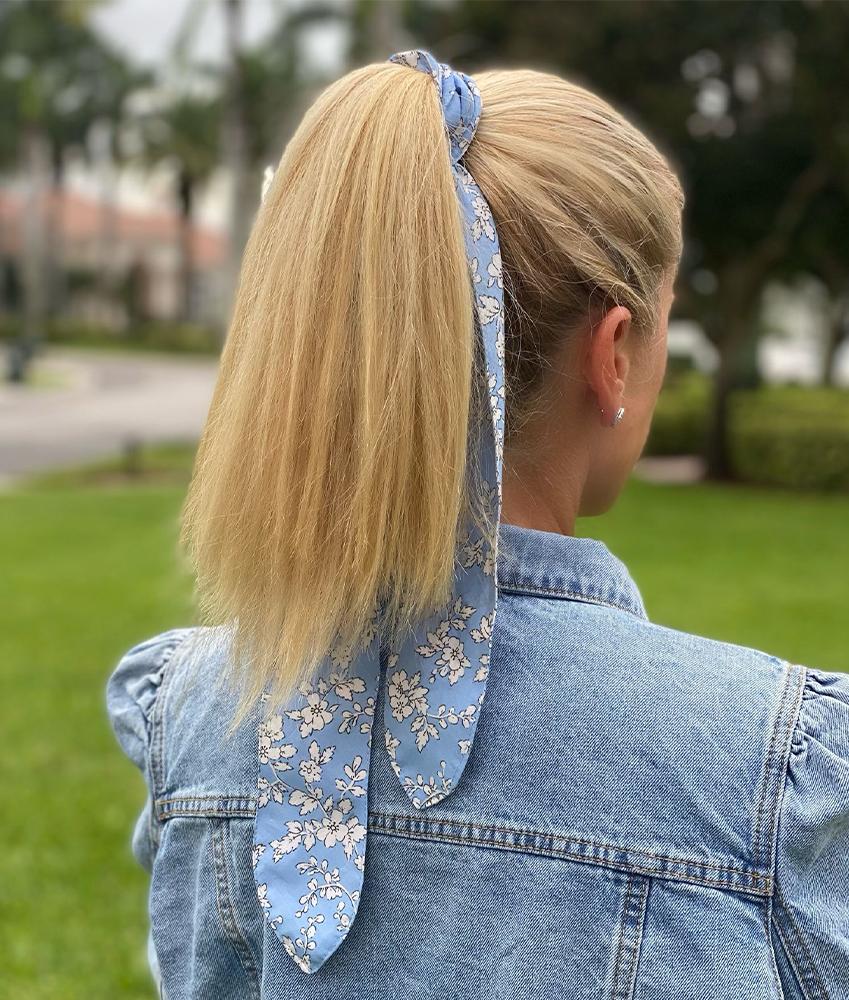 Democrat Blue Hair Scarf