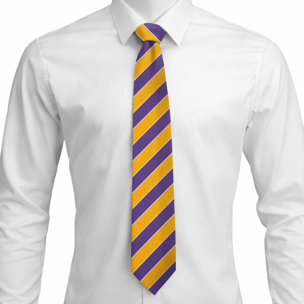 Scholastic Purple/Gold Neckties by Beau Ties of Vermont