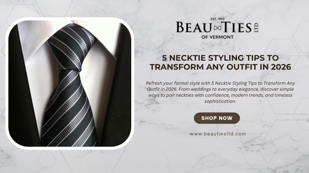 5 Necktie Styling Tips to Transform Any Outfit in 2026