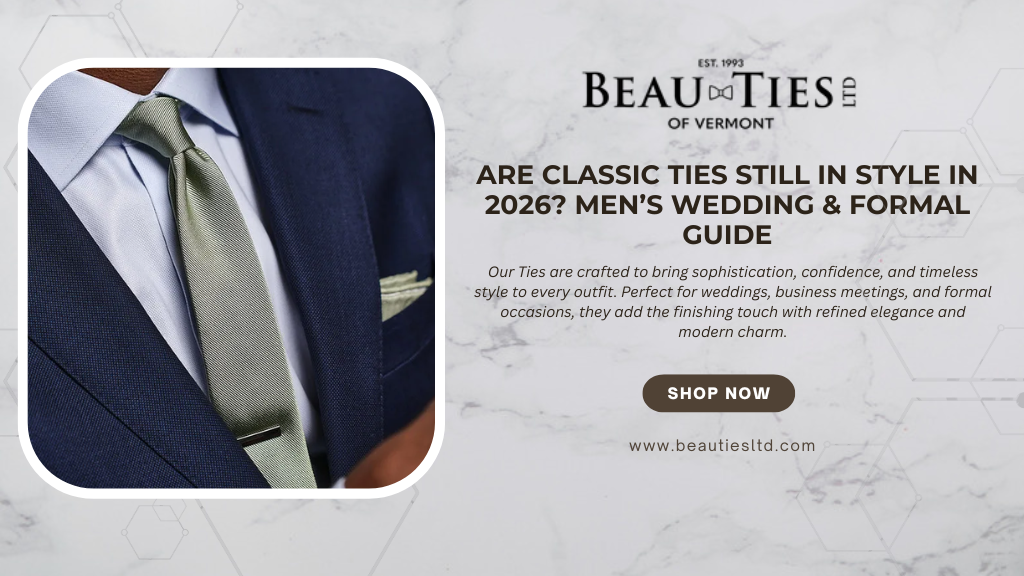 Are Classic Ties Still in Style in 2026? Men’s Wedding & Formal Guide