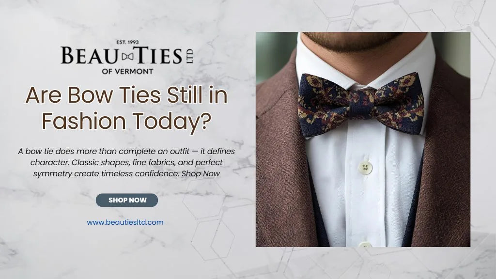 Are Bow Ties Still in Fashion Today?