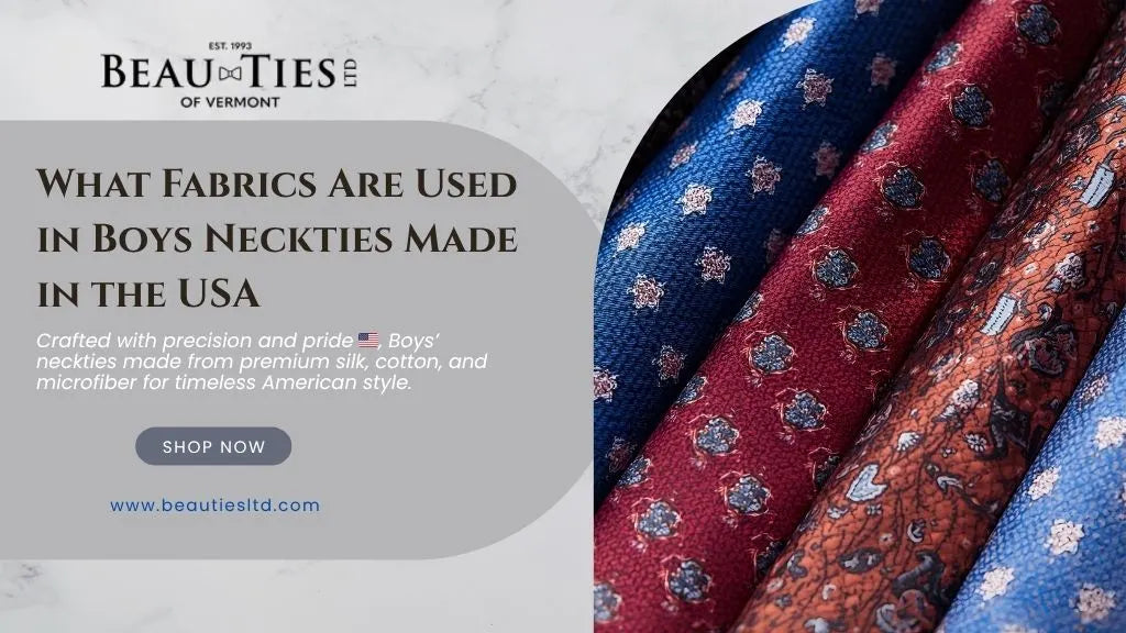 Buy Boys Neckties Made in the USA