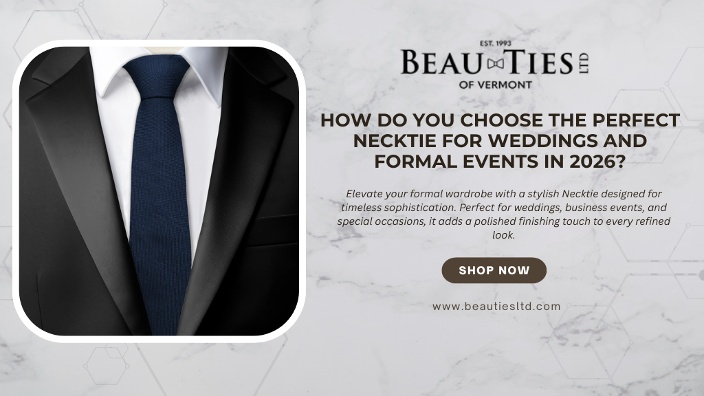 How Do You Choose the Perfect Necktie for Weddings and Formal Events in 2026?