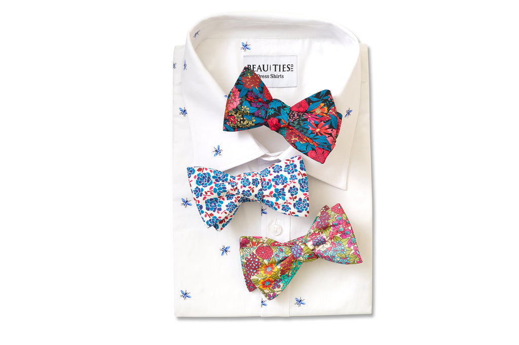 How to style a bow tie with shirts