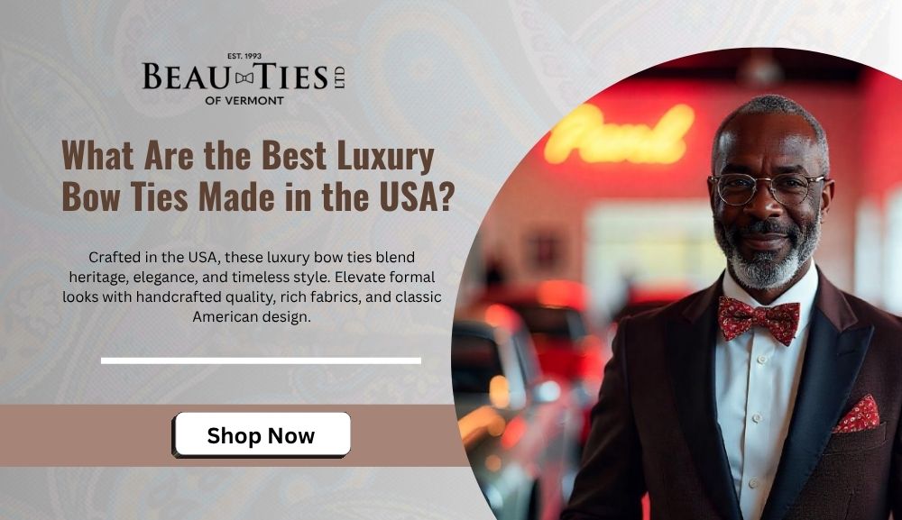 What Are the Best Luxury Bow Ties Made in the USA?