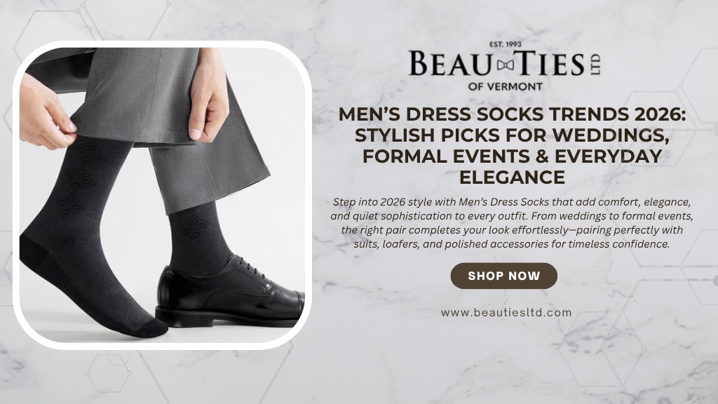 Men’s Dress Socks Trends 2026: Stylish Picks for Weddings, Formal Events & Everyday Elegance