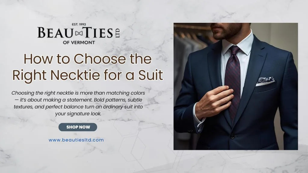 Choose the Right Neckties for a Suit