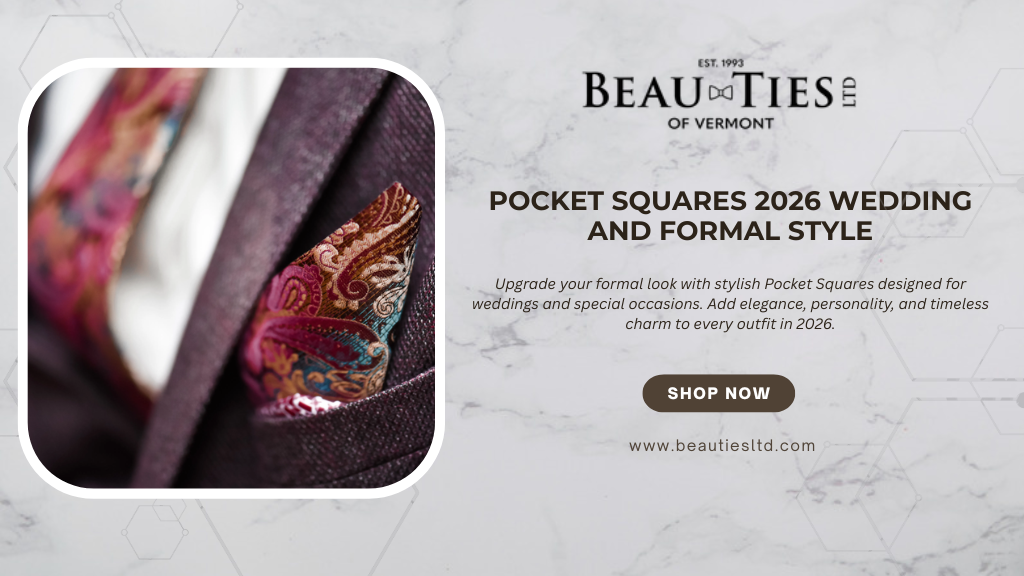 Pocket Squares 2026 Wedding and Formal Style