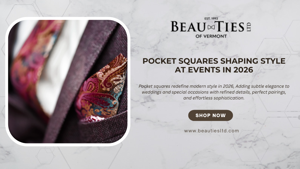 Pocket Squares Shaping Style at Events in 2026