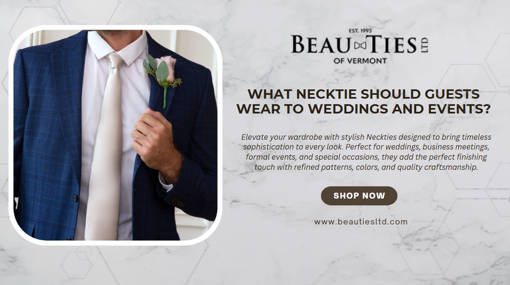 What Necktie Should Guests Wear to Weddings and Events?