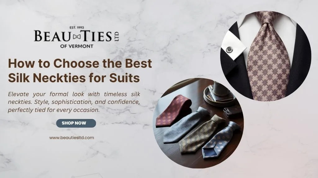 How to Choose the Best Silk Neckties for Suits