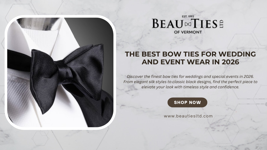 The Best Bow Ties for Wedding and Event Wear in 2026