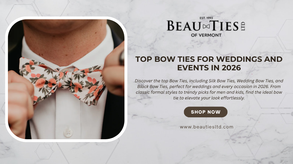 Top Bow Ties for Weddings and Events in 2026