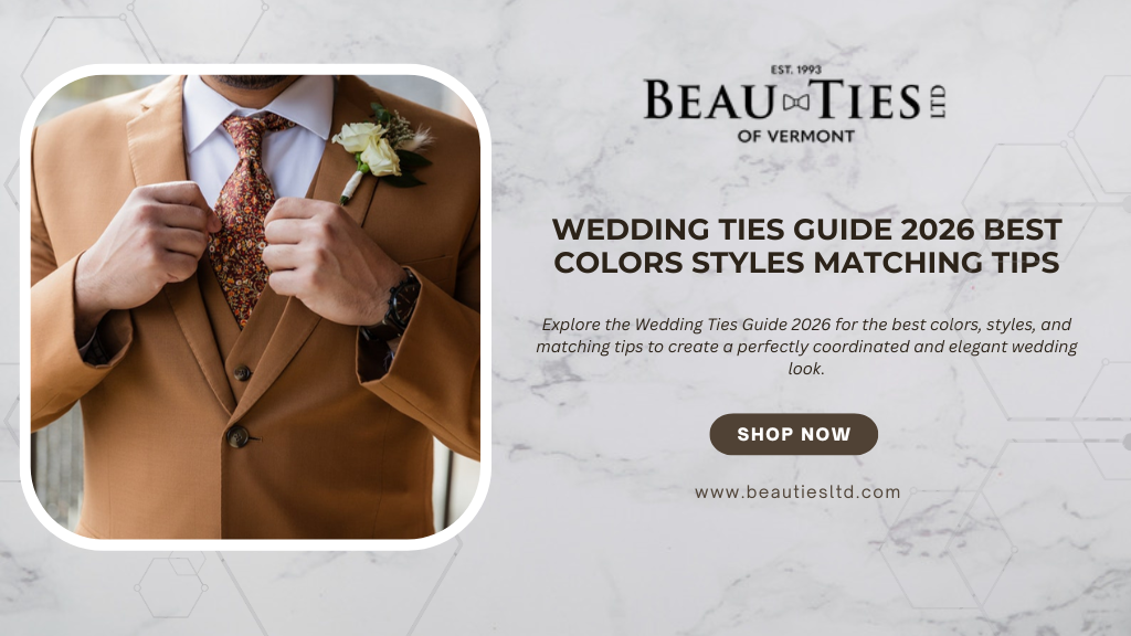 Wedding Ties Guide 2026 Best Colors Styles Matching Tips