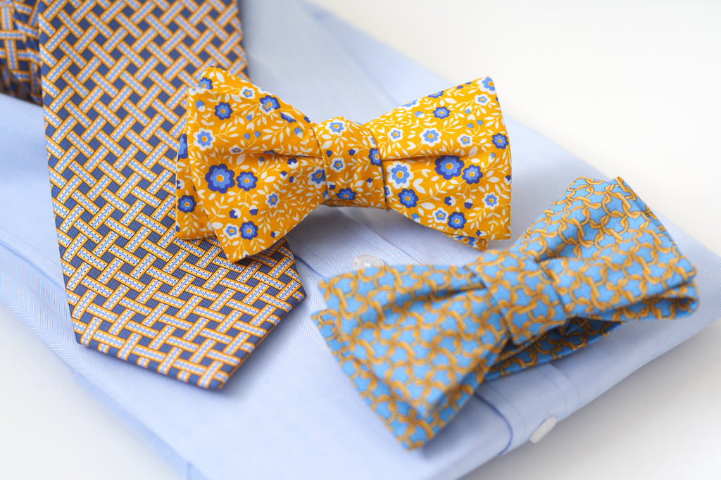What do bow tie or necktie colors and patterns say about you?
