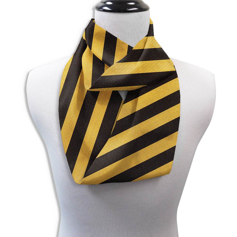 Academy Black and Gold - Infinity Scarves - Beau Ties of Vermont
