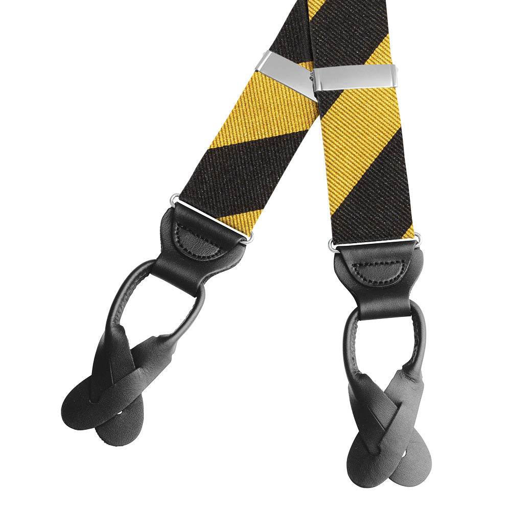 Academy Black and Gold - Braces/Suspenders - Beau Ties of Vermont