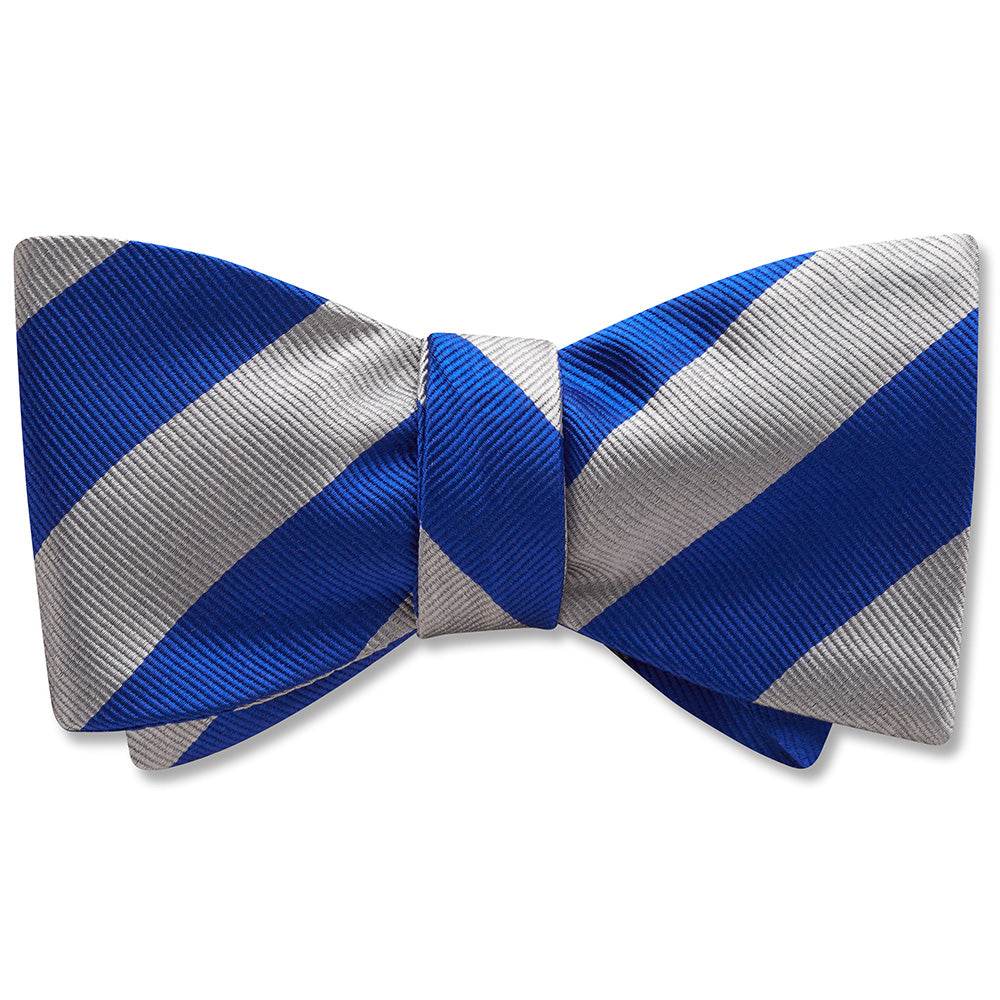 Academy Blue and Silver - Dog Bow Ties - Beau Ties of Vermont