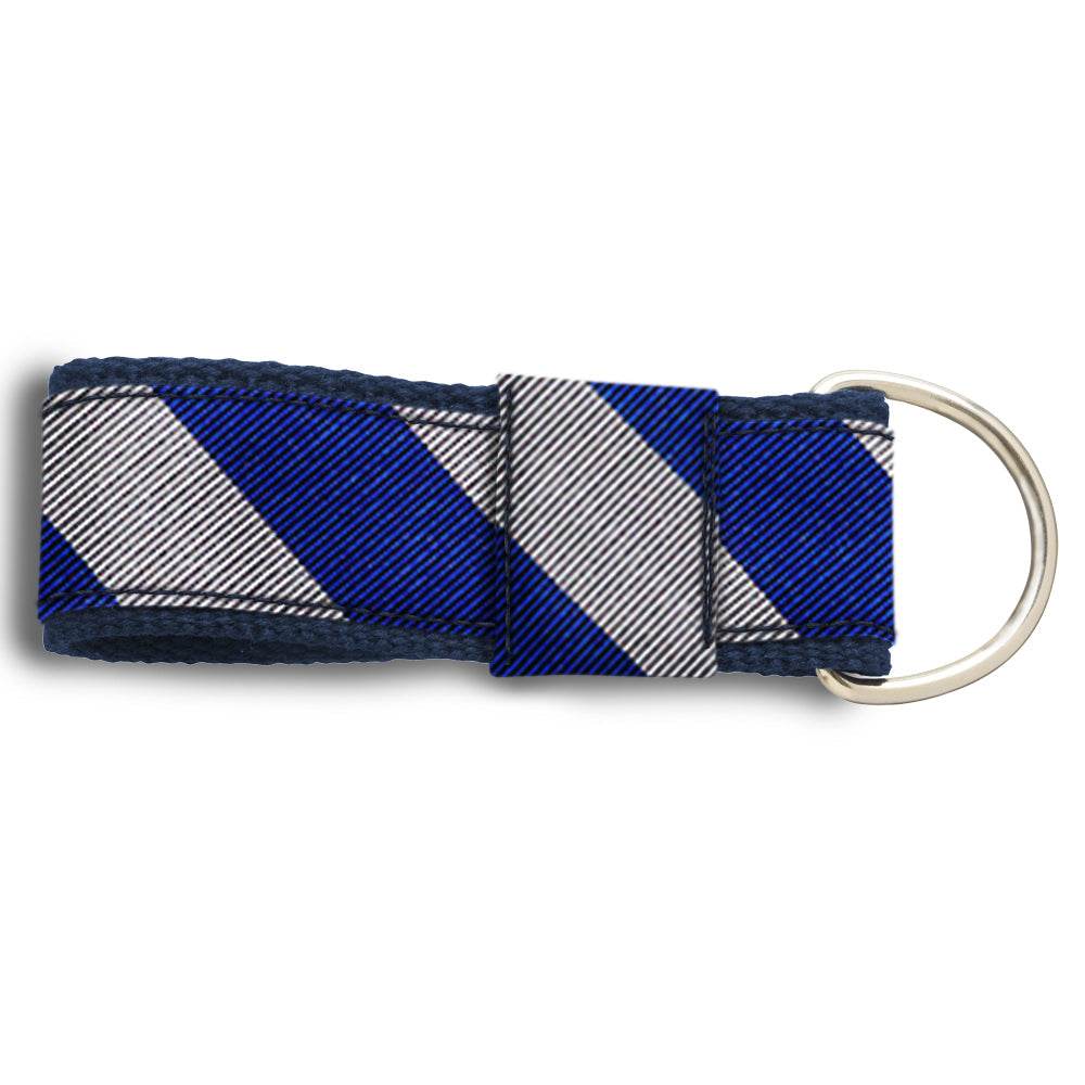 Academy Blue and Silver - Key Fobs - Beau Ties of Vermont