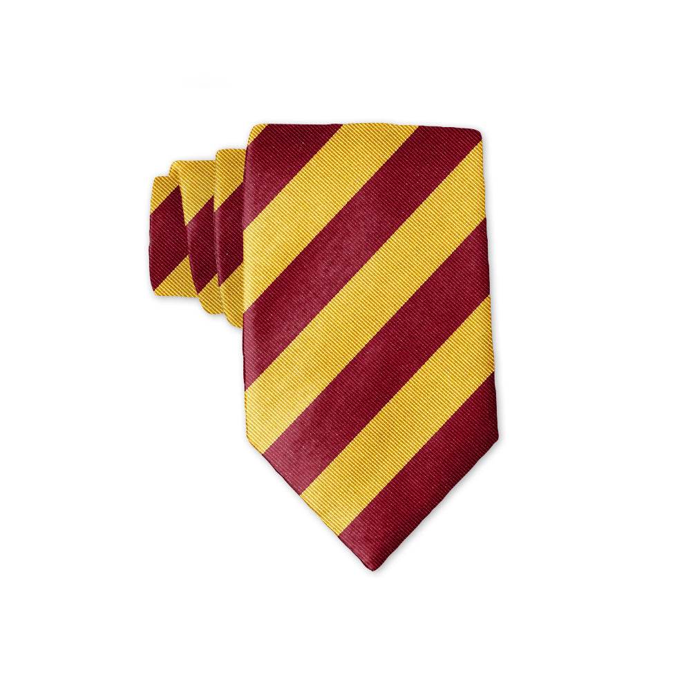 Academy Gold/Maroon - Kids' Neckties - Beau Ties of Vermont
