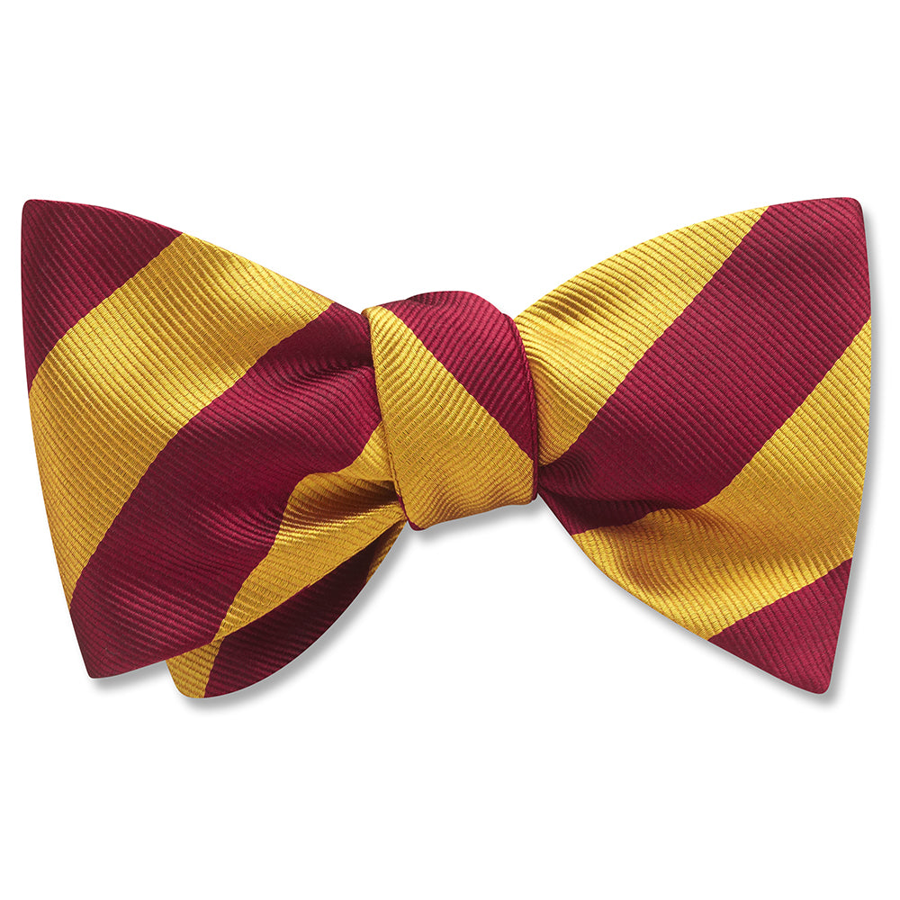 Academy Gold/Maroon bow ties