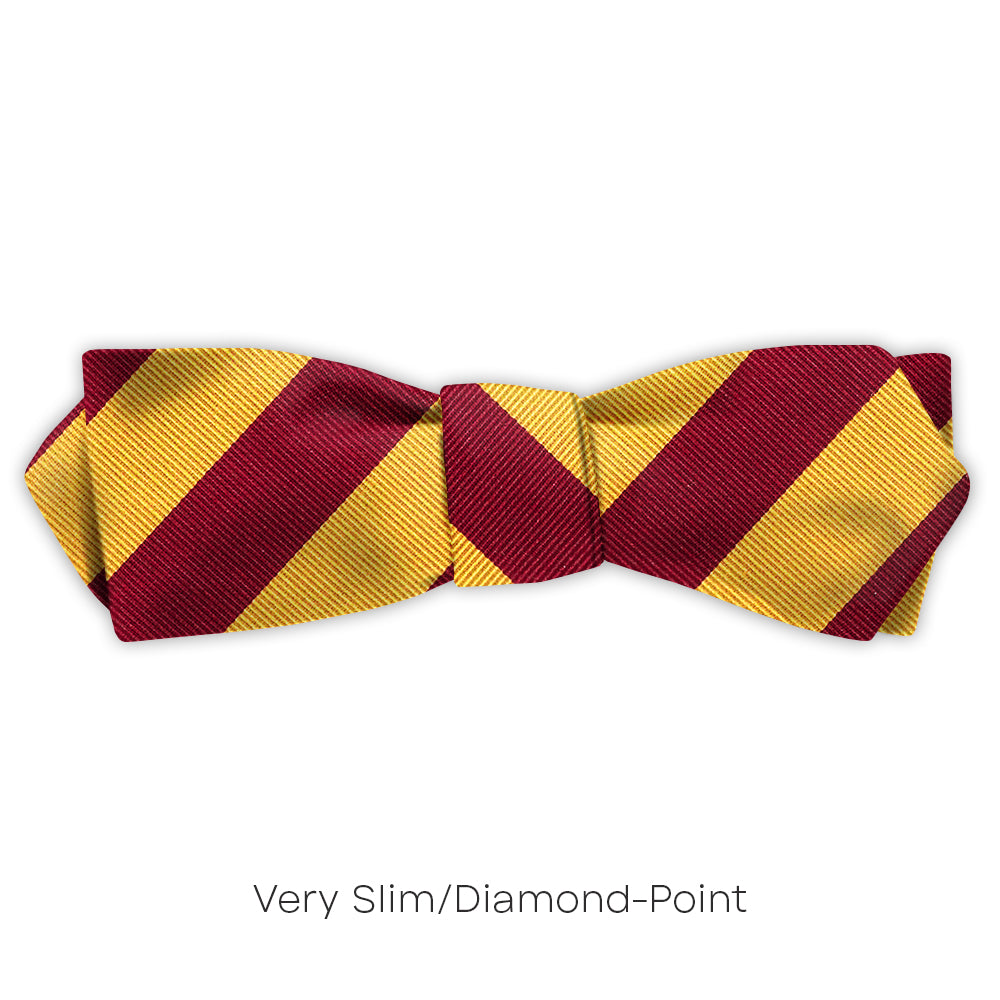 Academy Gold/Maroon - bow ties