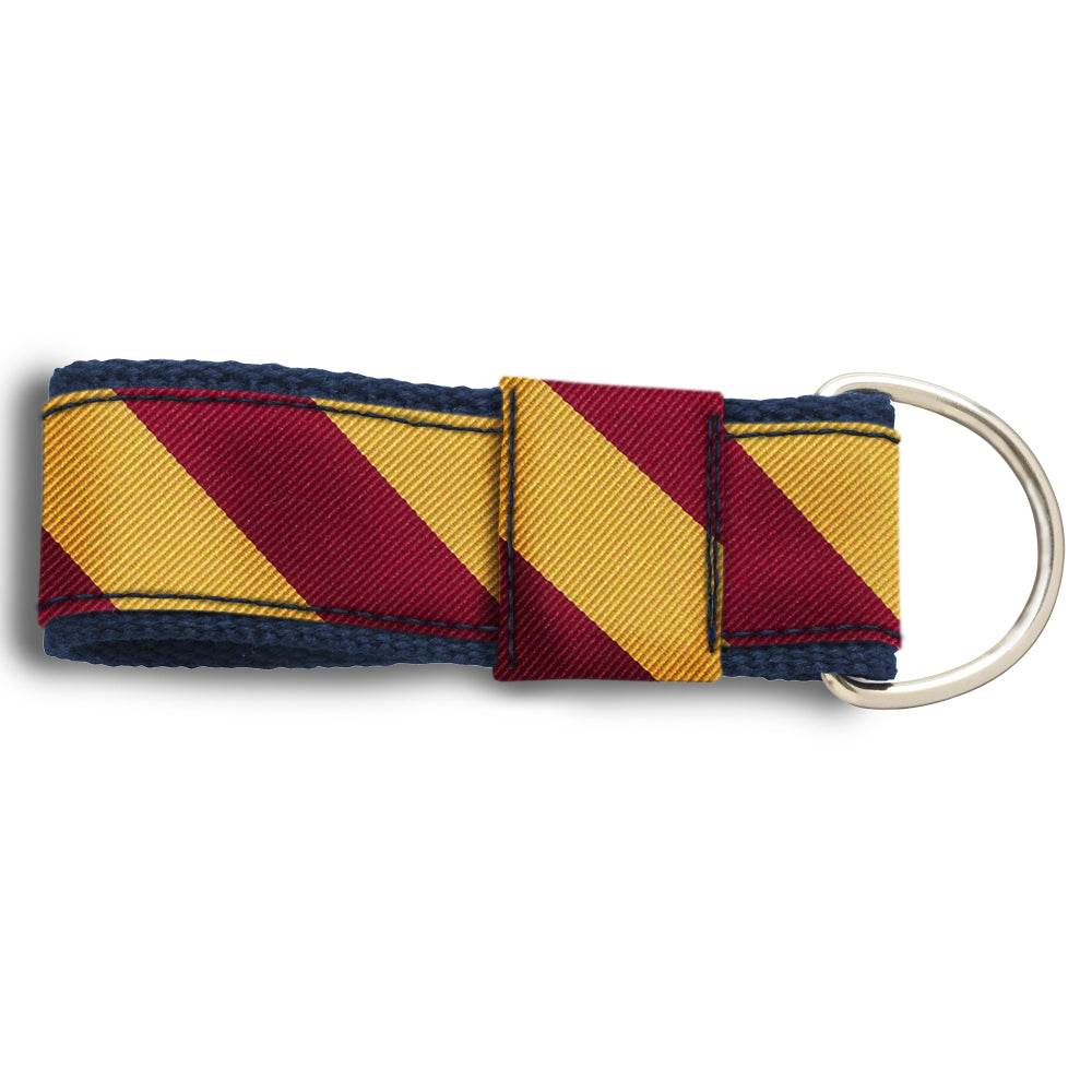 Academy Gold/Maroon - Key Fobs - Beau Ties of Vermont