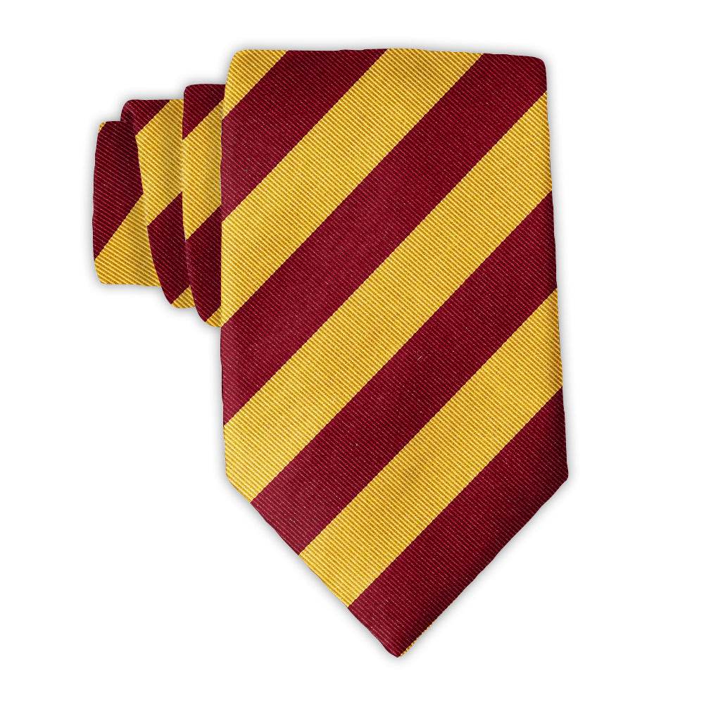 Academy Gold/Maroon - Neckties - Beau Ties of Vermont