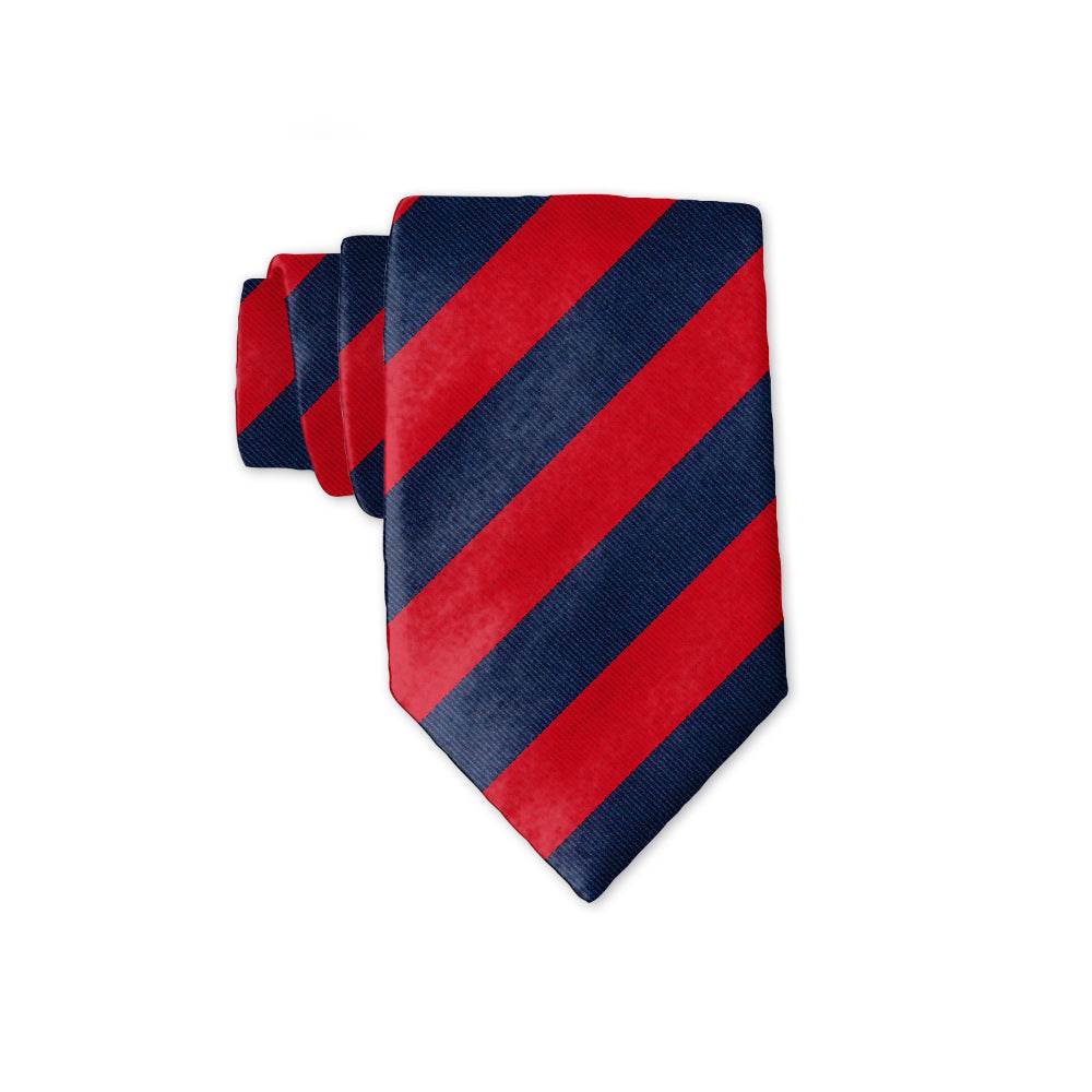 Academy Navy/Red - Kids' Neckties - Beau Ties of Vermont