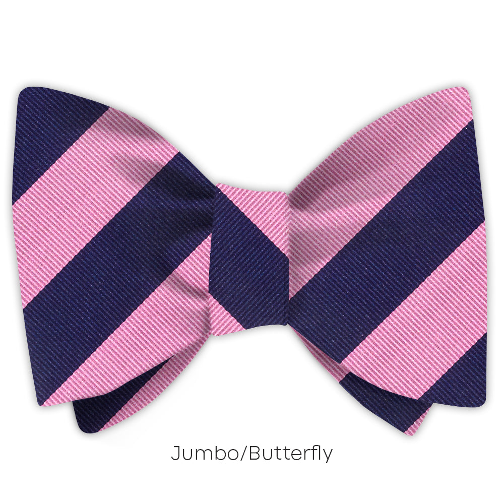 Academy Pink/Navy - bow ties