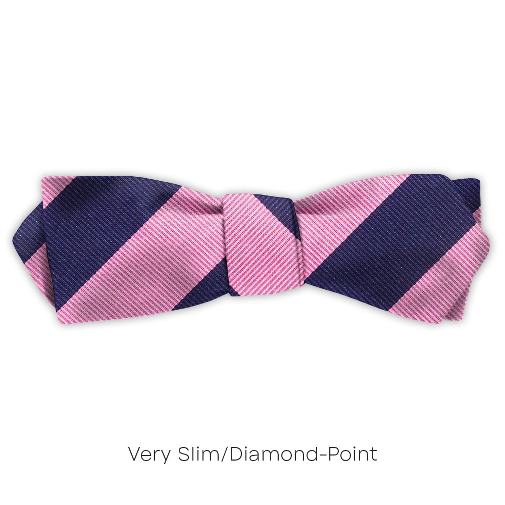 Academy Pink/Navy - bow ties