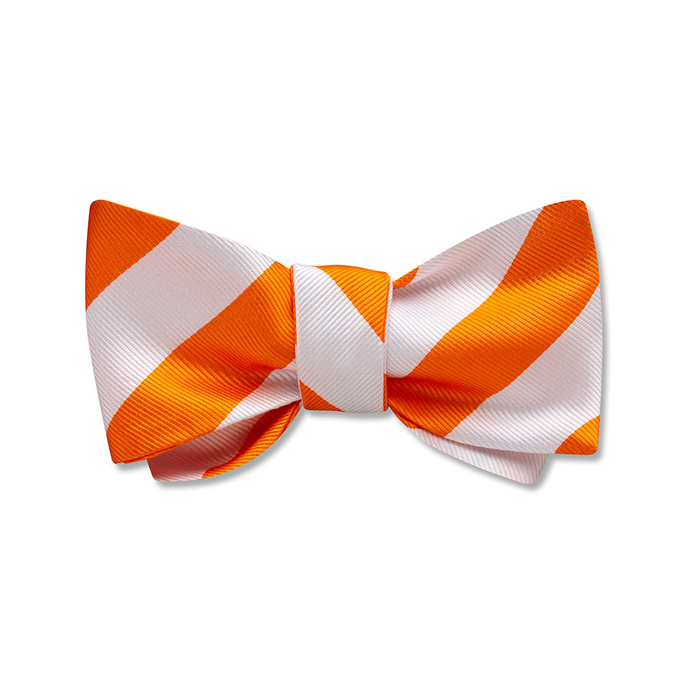 Academy Orange and White Kids' Bow Ties