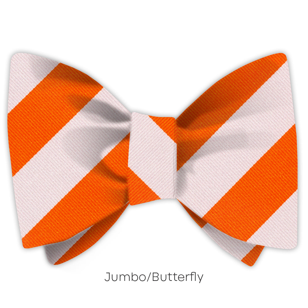 Academy Orange and White - bow ties