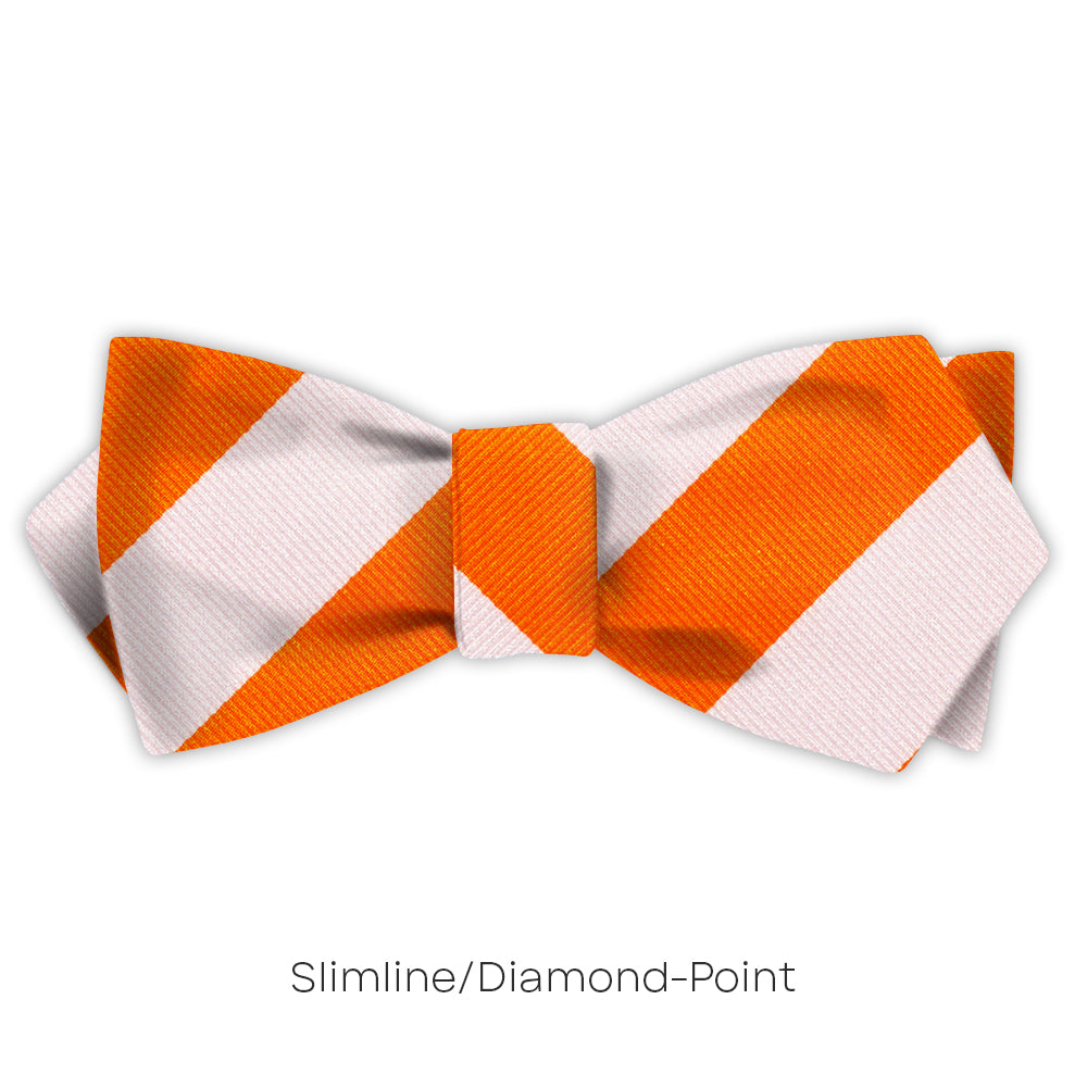 Academy Orange and White - bow ties