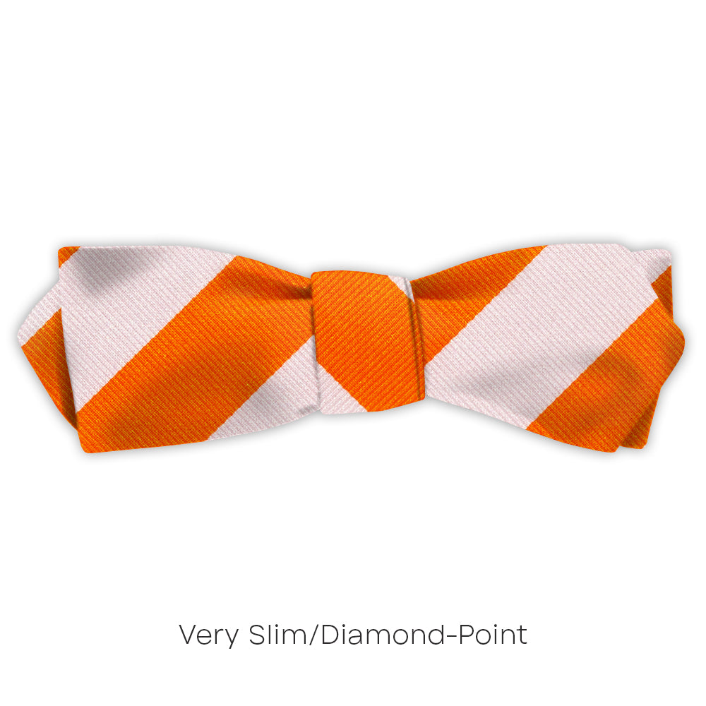 Academy Orange and White - bow ties