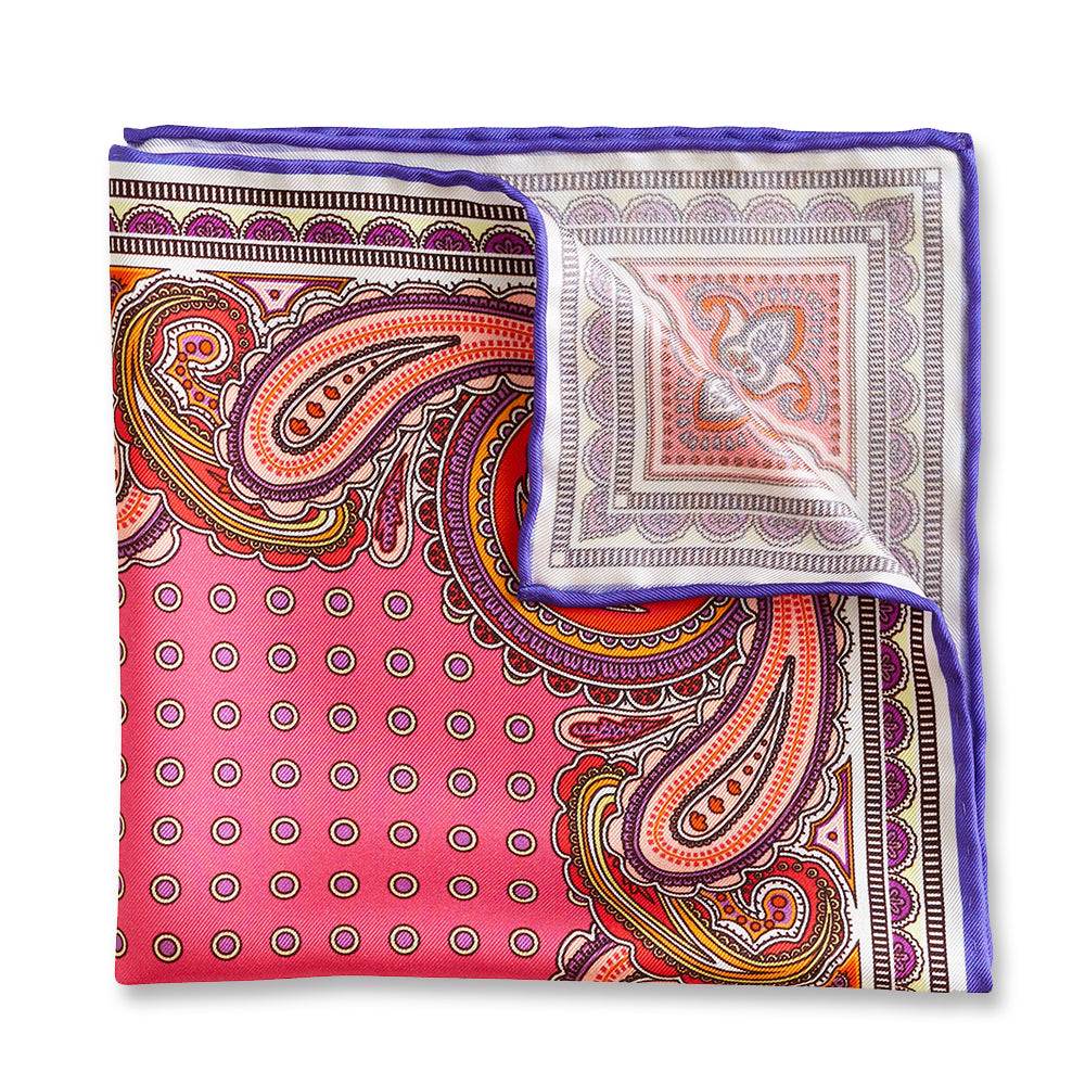 Artemis Pink - Pocket Squares