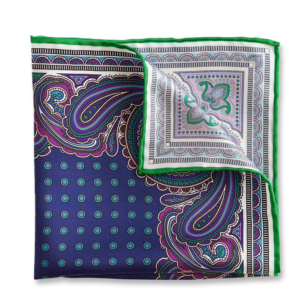 Artemis Purple - Pocket Squares