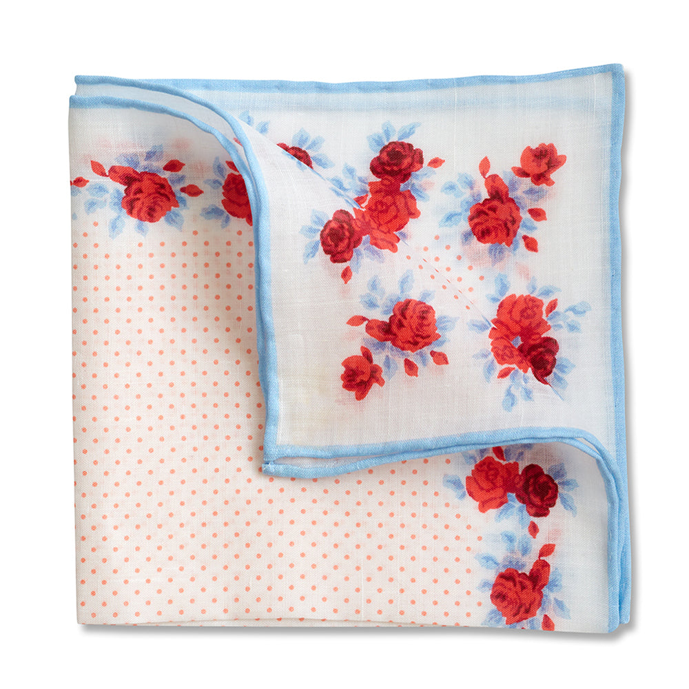 Beleza Linen Pocket Square