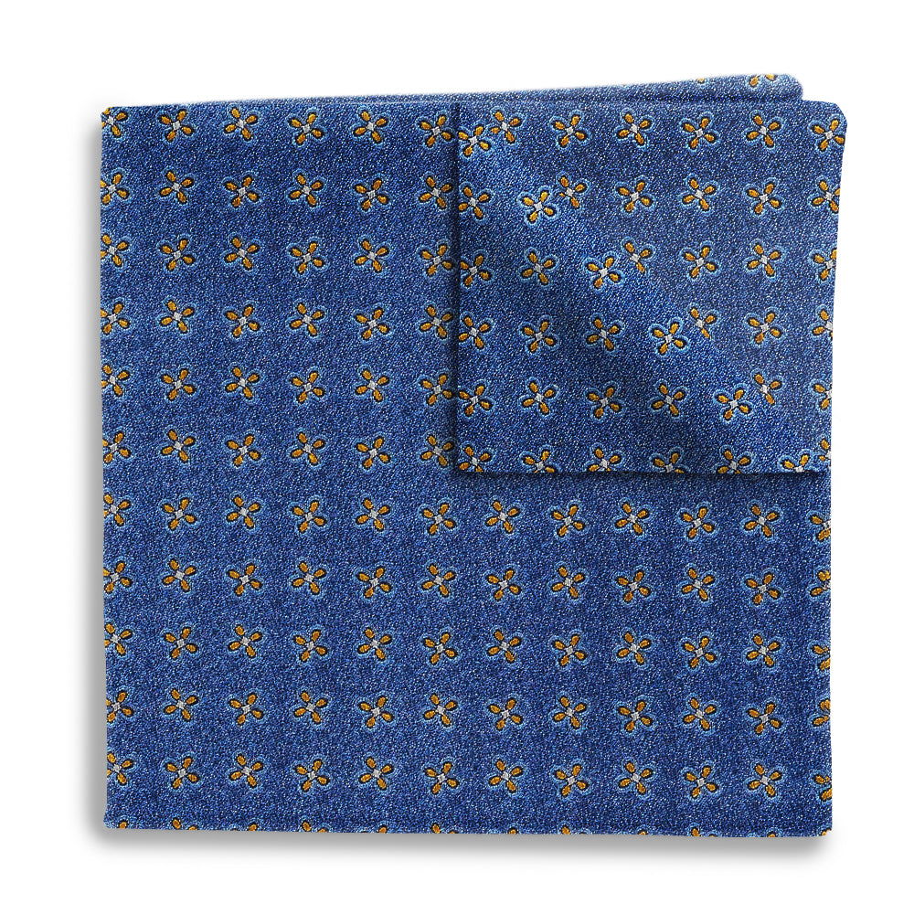 Blue Meadows Pocket Squares