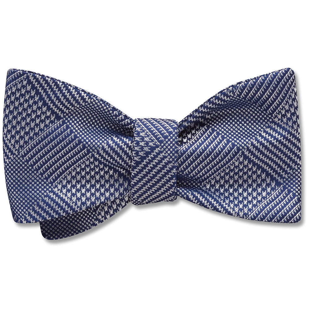 Blockley Navy bow ties