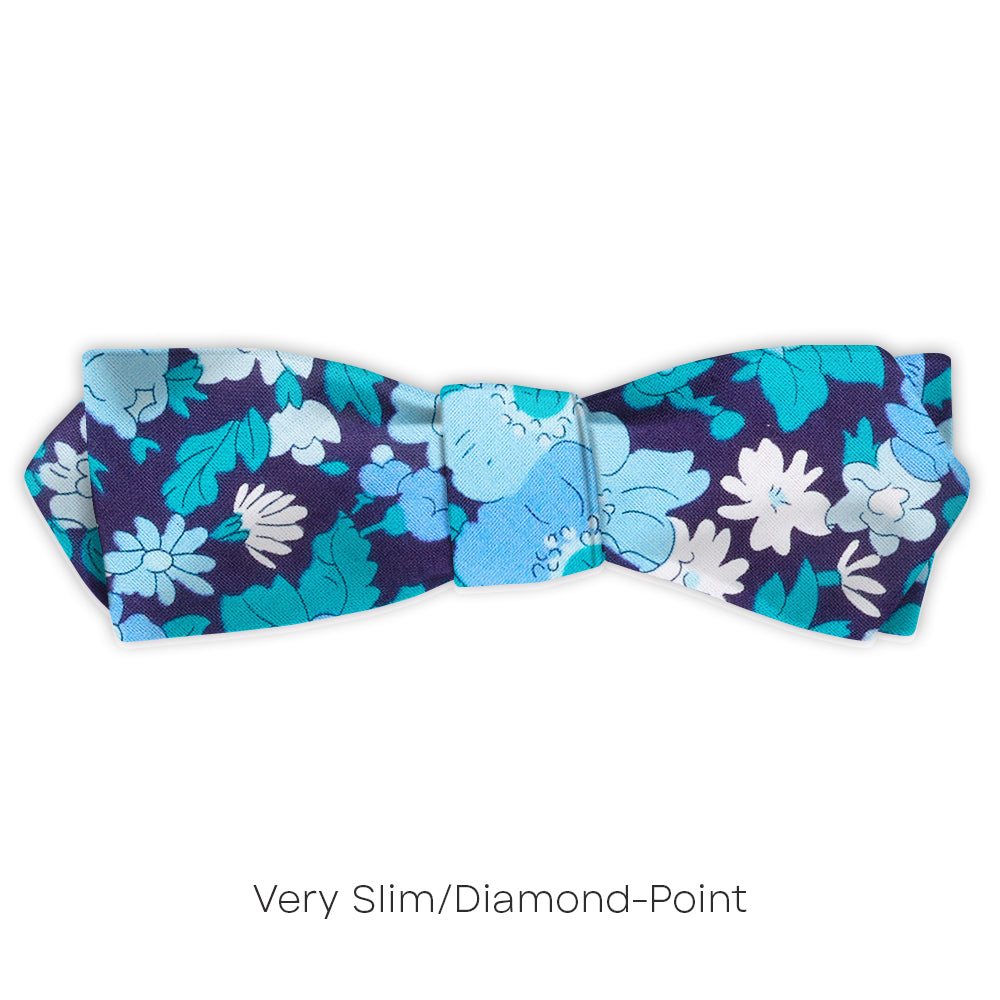 Blue Delphi - bow ties