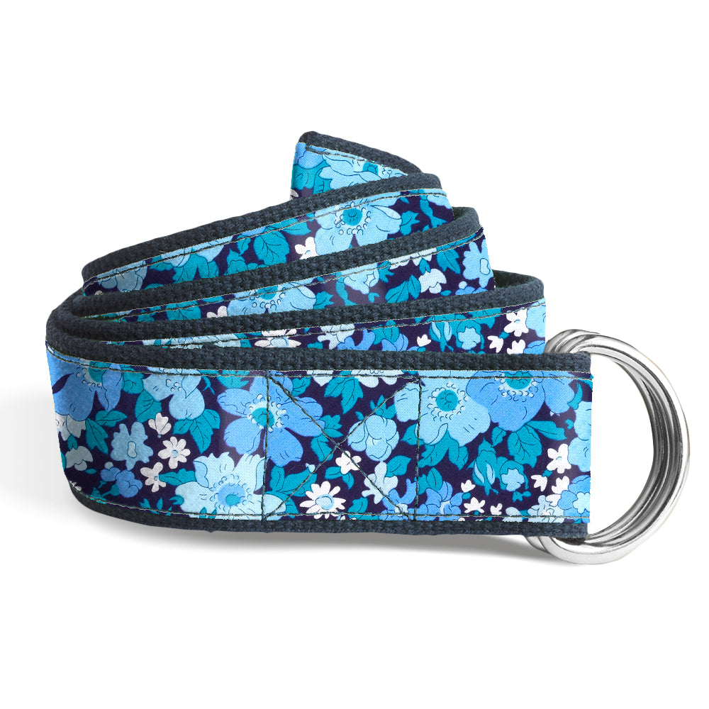 Blue Delphi - D-Ring Belts