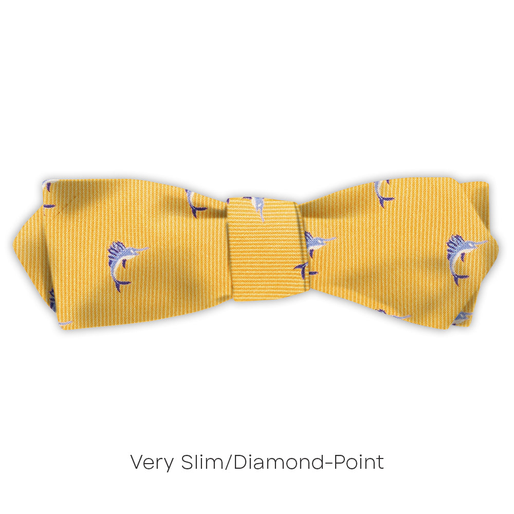 Blue Marlin Gold - bow ties