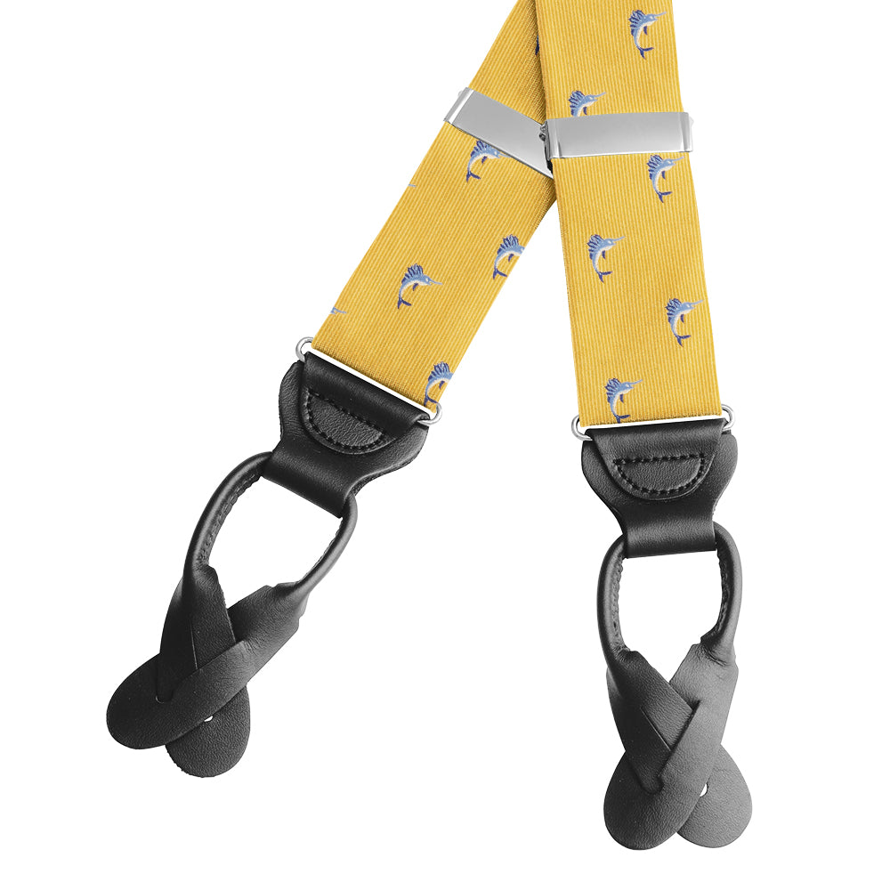 Blue Marlin Gold - Braces/Suspenders