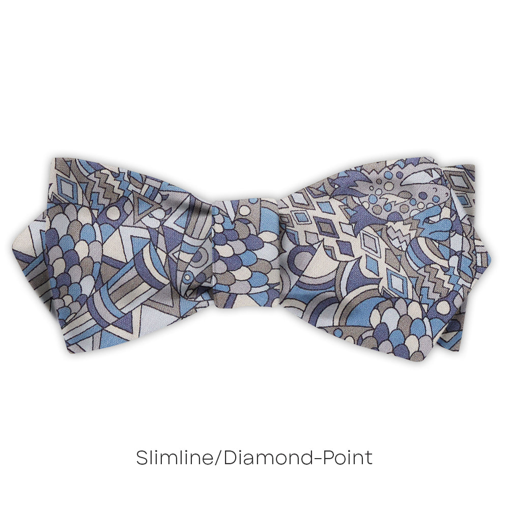 Brave Noah Blue (Liberty of London) - bow ties