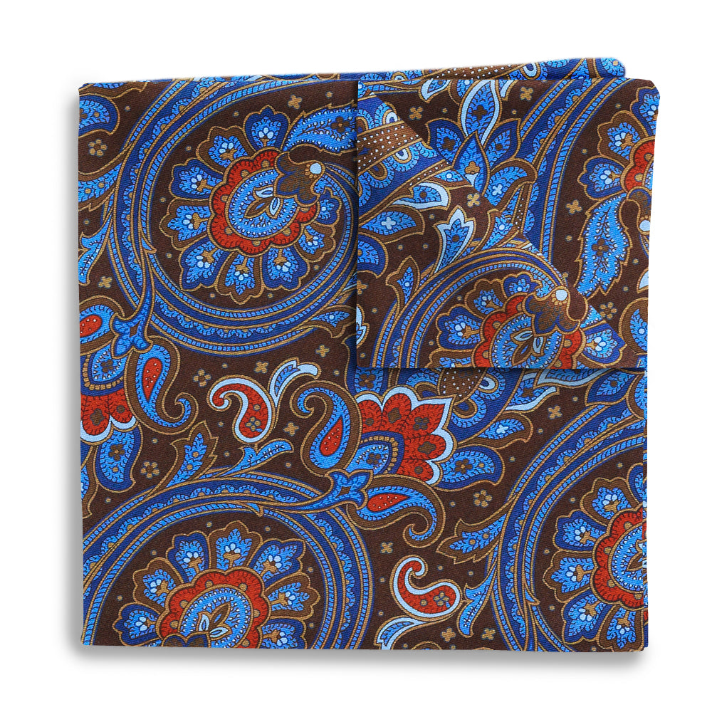 Barshaw Brown Pocket Squares