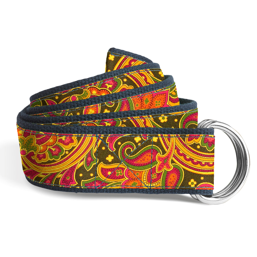 Barshaw Green D-Ring Belts