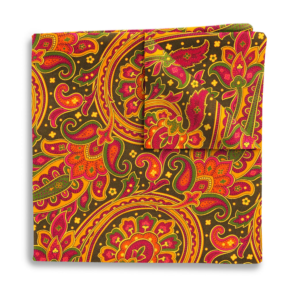 Barshaw Green Pocket Squares
