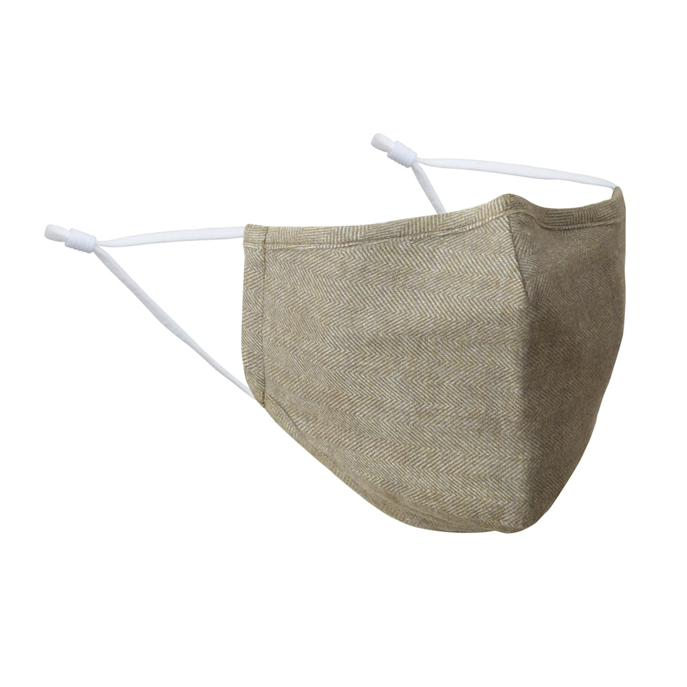 Bonnely Sage Flannel Face Mask