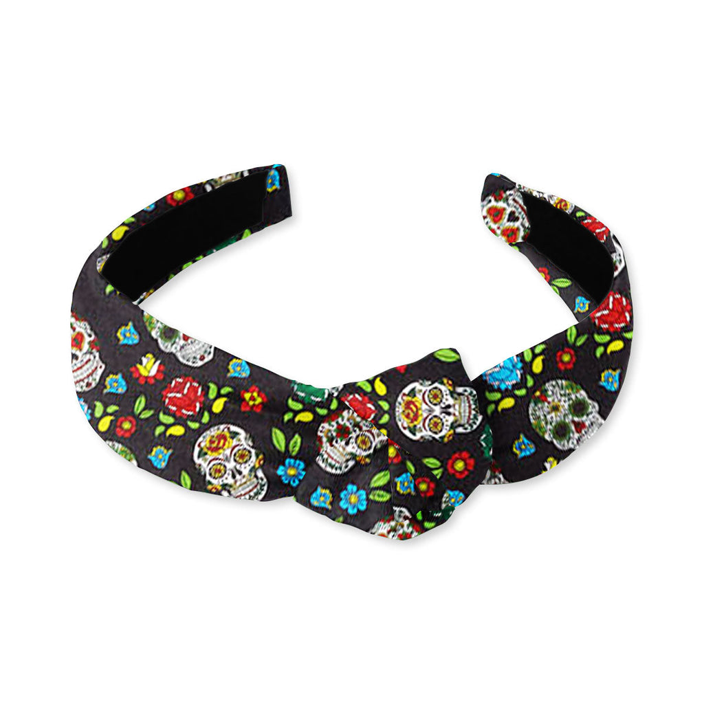 Calaveritas Knotted Headband
